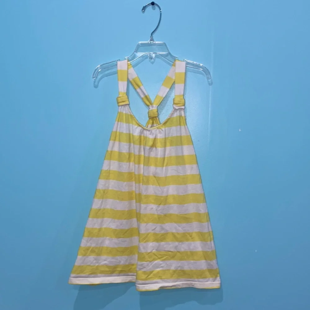 Gap Kids Yellow Striped Tank Top